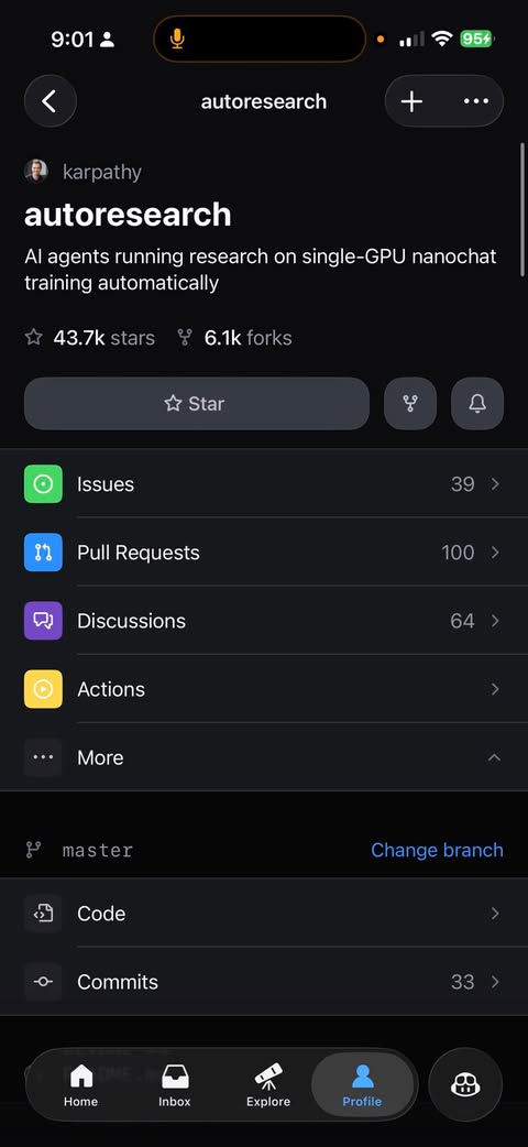 Vibe Coding 發明人兩週前丟一個超猛的東西 — AutoResearch — 這兩週試玩的小心得